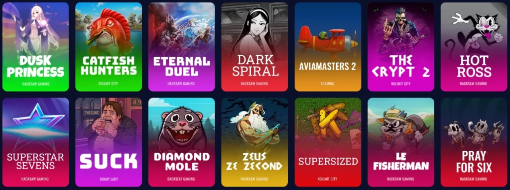 WinBeast Casino affiliate landing preview