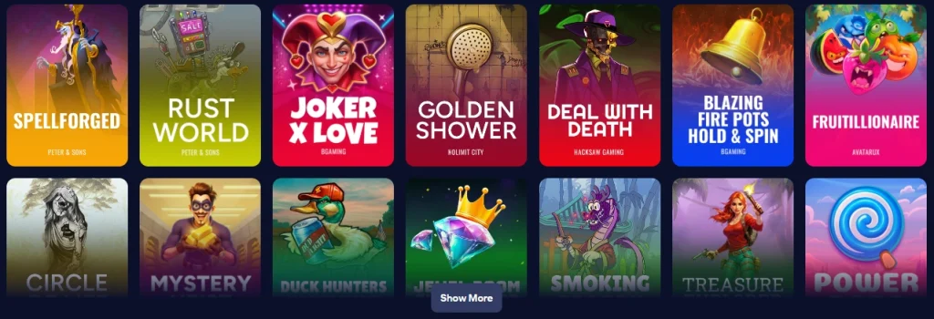 WinBeast Casino affiliate landing preview